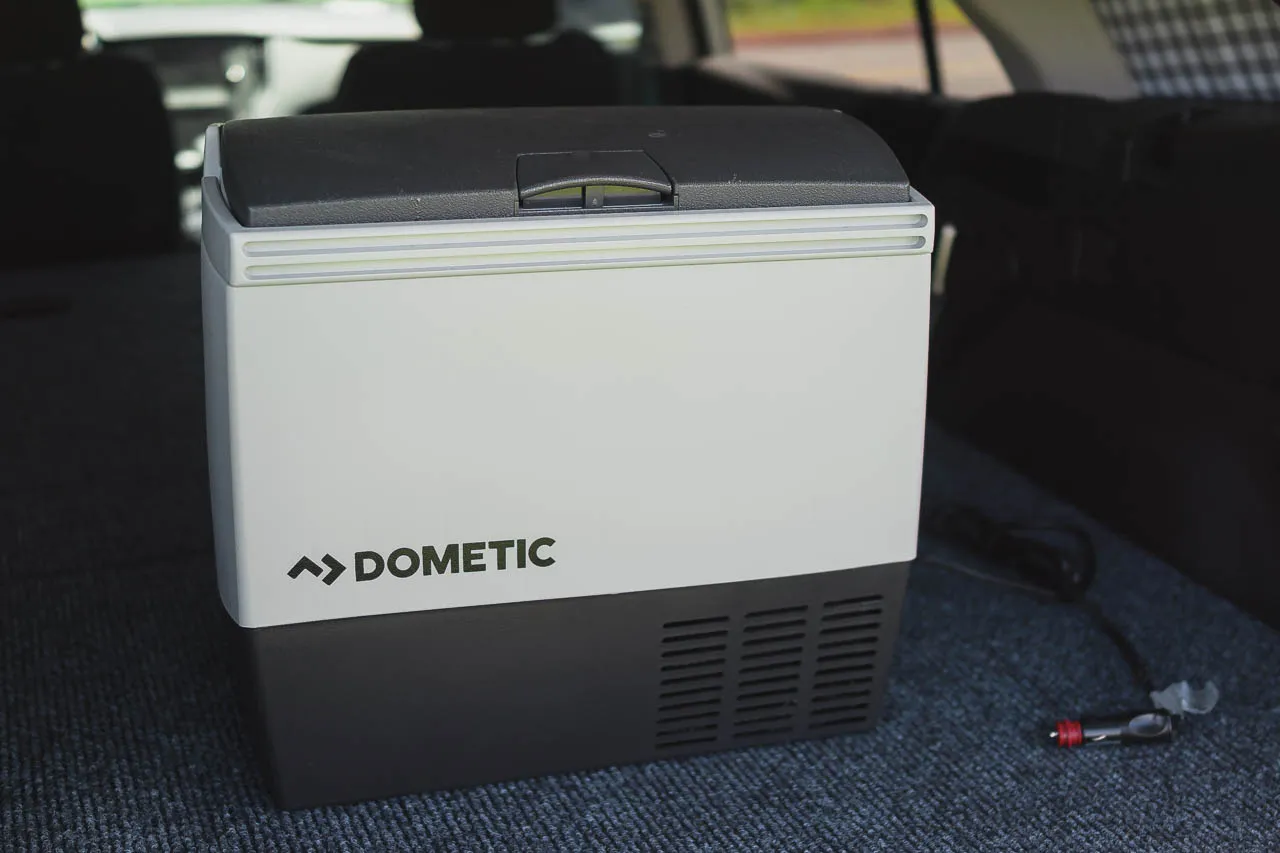 Subaru Outback Vanlife with Dometic CF18 electric cooler
